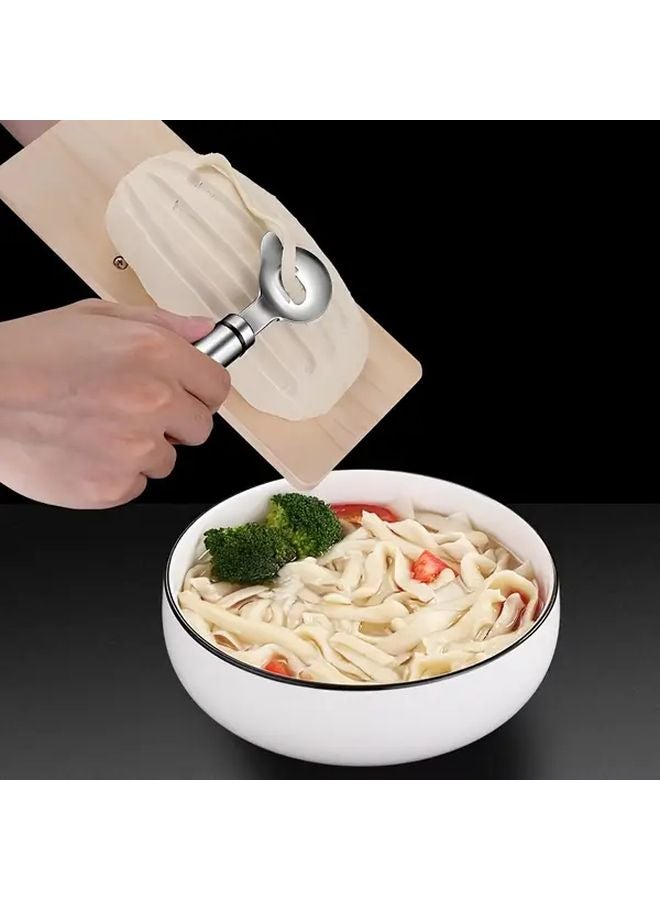 صانع المعكرونة اليدوي وآلة قطع النودلز، ماكينة معكرونة يدوية 1 قطعة للطهي المنزلي - Image 3